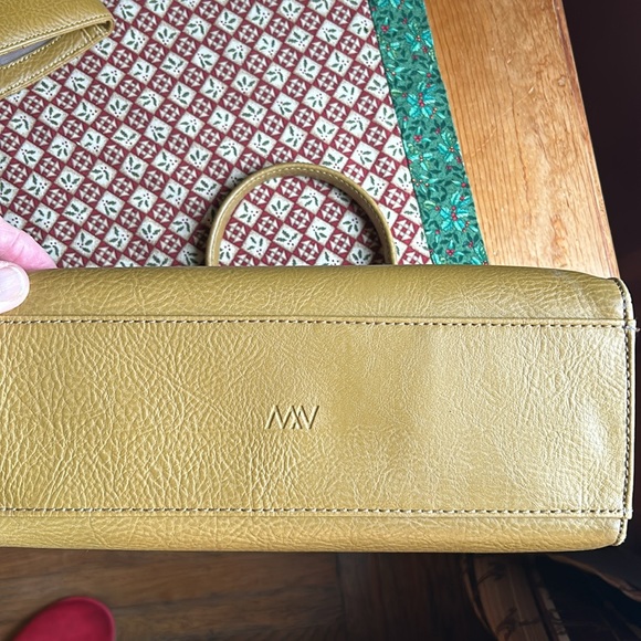 Matt & Nat Harvest color vegan leather wallet & purse with removable strap. EUC. - Picture 15 of 16